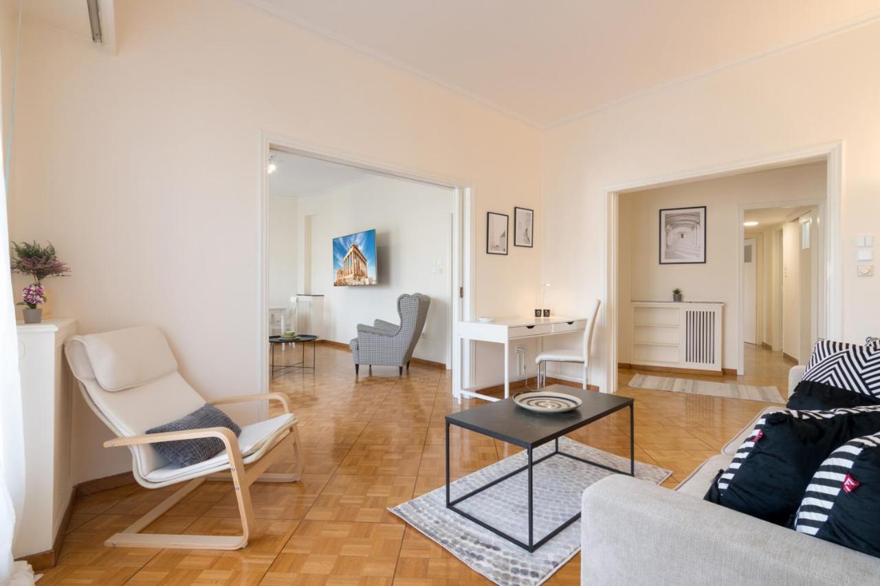 Phaedrus Living: City Center Flat Michalakopoulou Athen Eksteriør billede